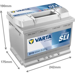 Varta Dynamic SLI 12V 63Ah (CCA 610A)