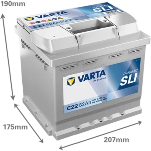Varta Dynamic SLI 12V 52Ah (CCA 470A)