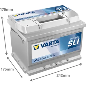 Varta Dynamic SLI 12V 60Ah (CCA 540A)